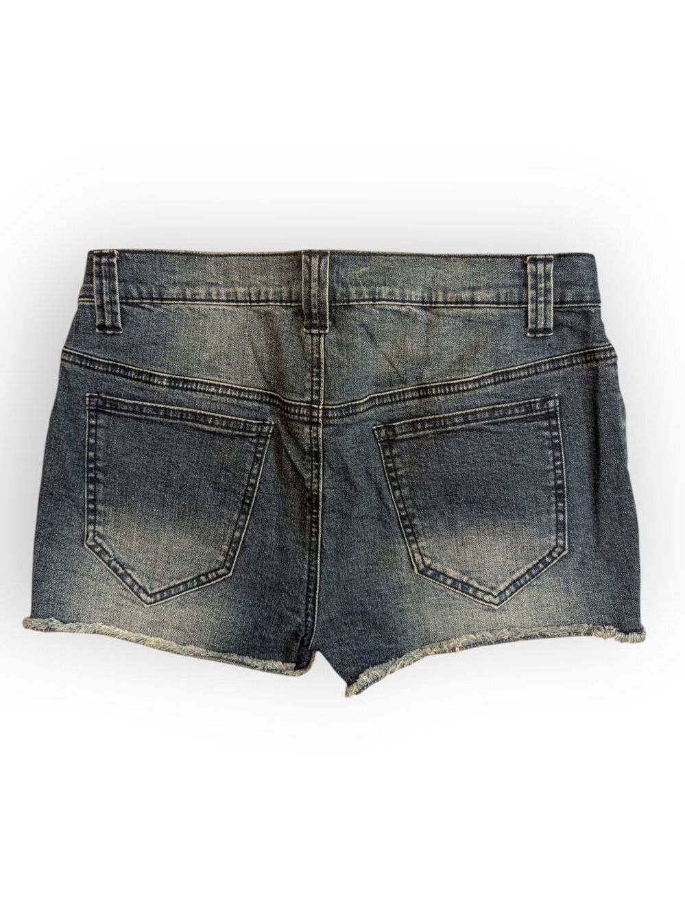 Venus Blue Denim High Rise Jean Shorts Size 4 - Picture 2 of 9